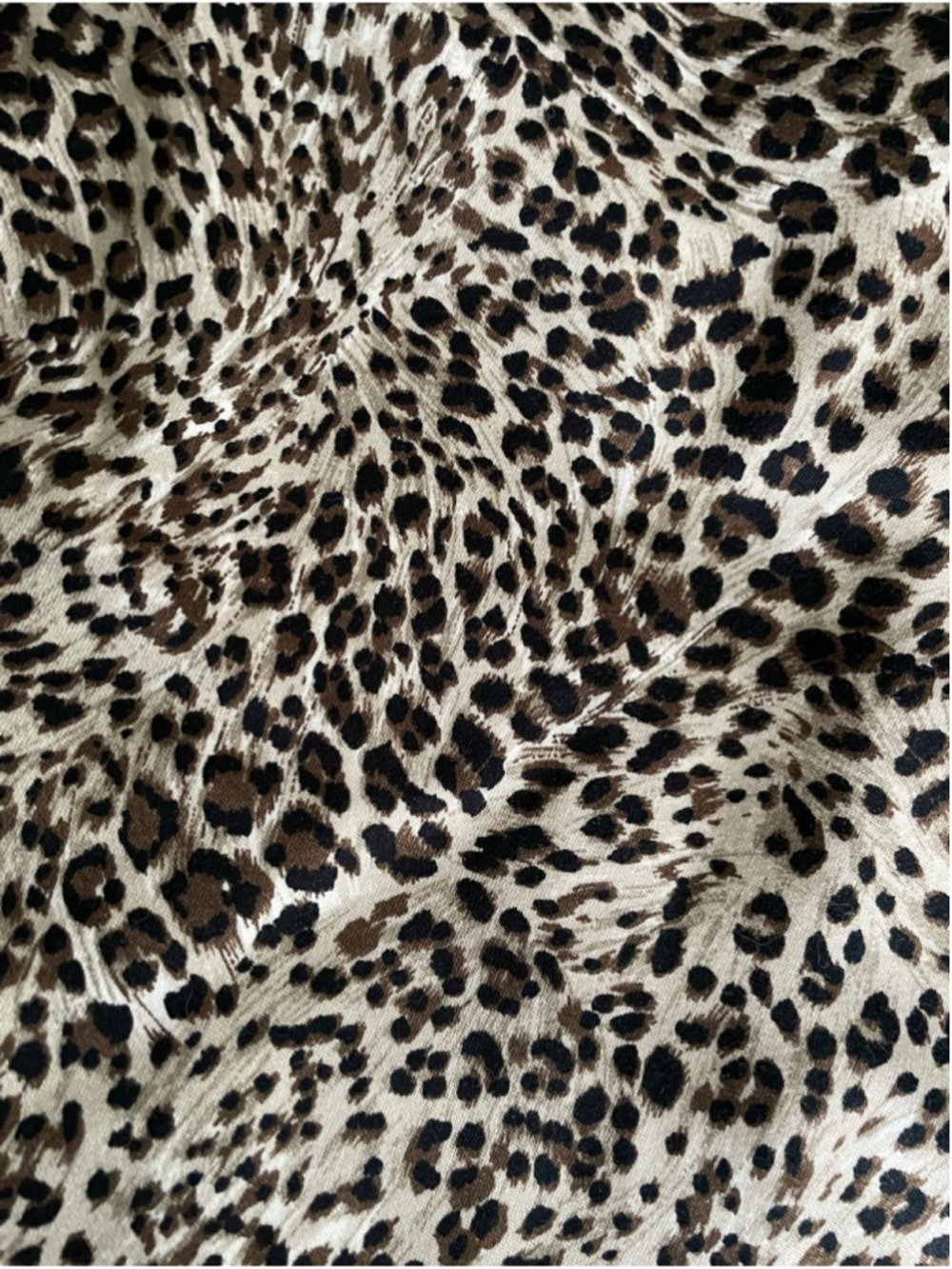 NWT Olsen Europe Ibiza 504 Leopard Print Crop Stretch Pants Size 10 / 42 - Picture 4 of 10